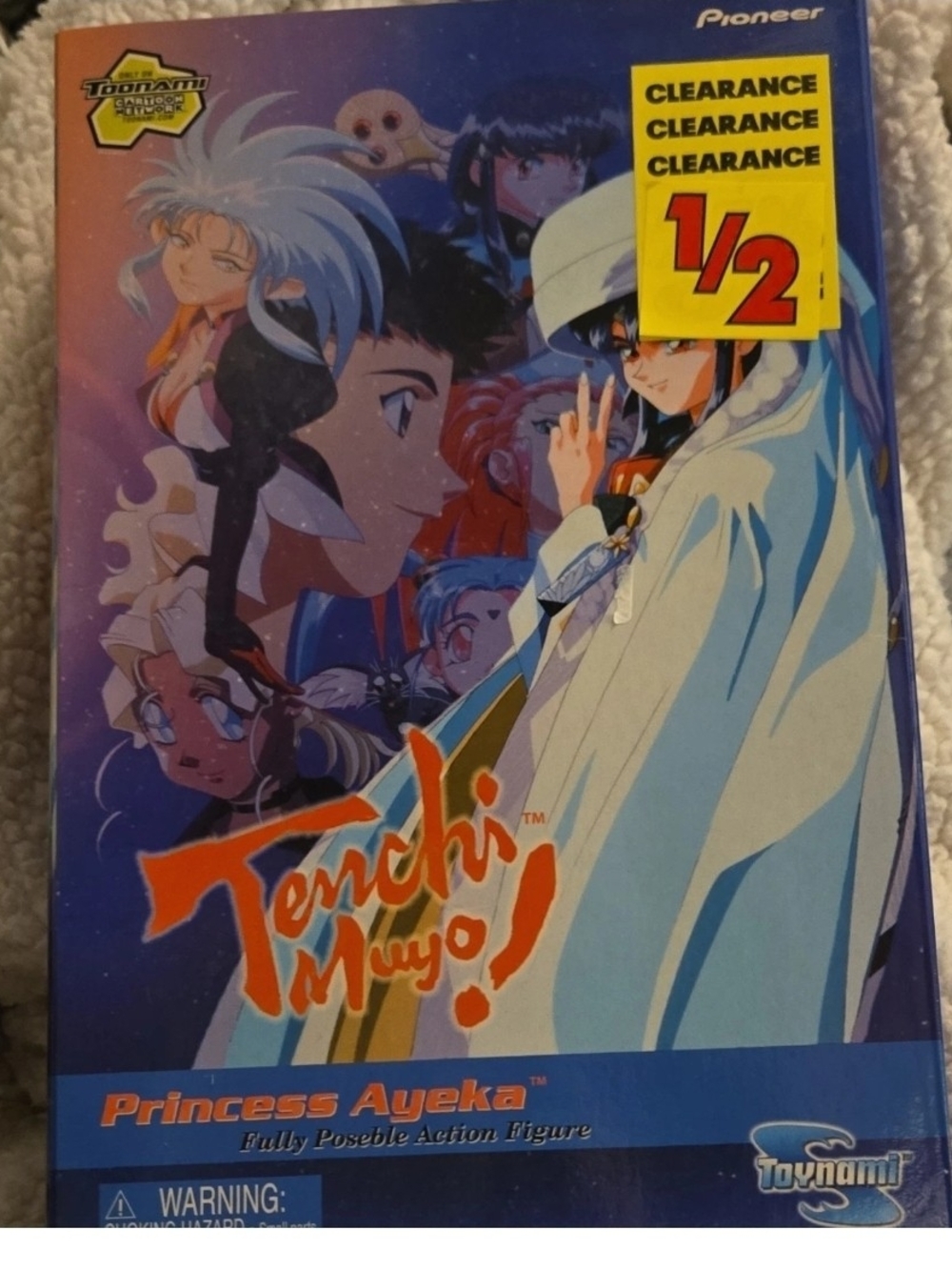 PIONEER Tenchi Muyo Princess Ayeka Figure – Blue & White Artbox